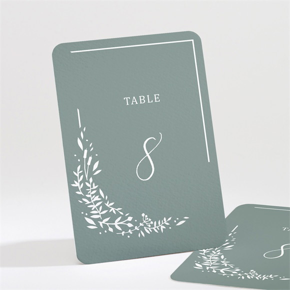 Numéro de table mariage Elégante Poésie réf.N211530
