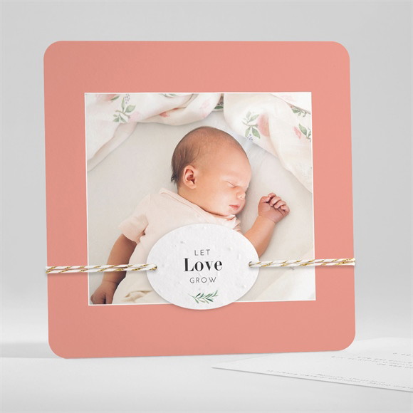 Faire-part naissance Sa Clarté Ensemencé réf.N351350