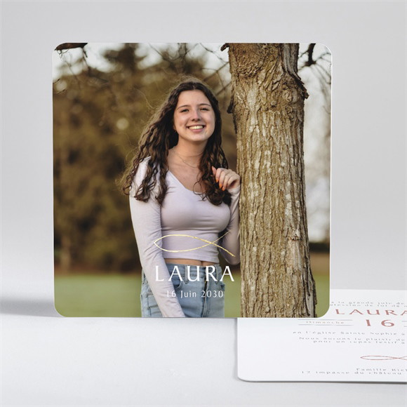 Faire-part profession de foi En Esprit réf.N351358