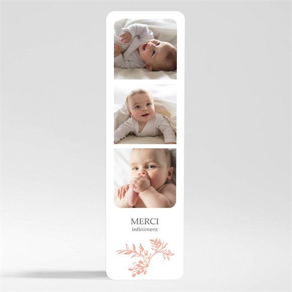 Remerciement naissance Notre joie magnet réf.N200533