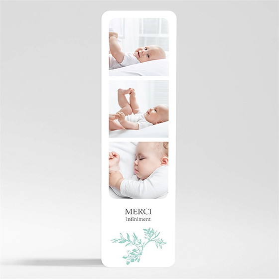 Remerciement naissance tradition magnet