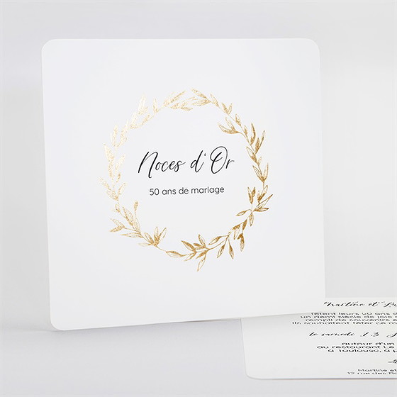 Invitation anniversaire de mariage fiesta