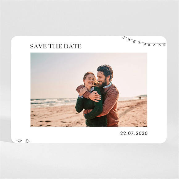 Save the Date mariage Vélo au vent ! réf.N110232