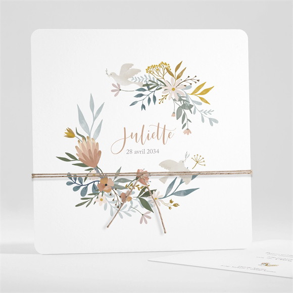 Faire-part naissance Au Naturel réf.N351442