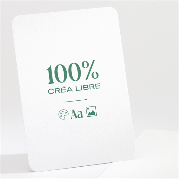 Carte de voeux Voeux 100% à créer portrait réf.N241270