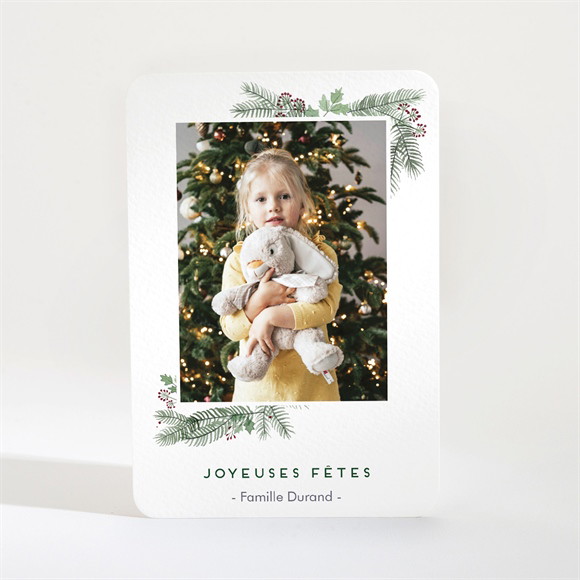 Carte de voeux Dans la Joie Recto réf.N210194