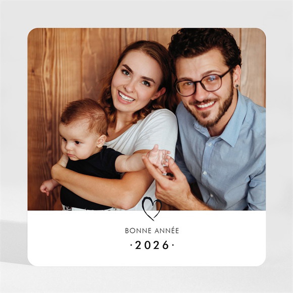 Carte de voeux Petits mots doux magnet réf.N35029