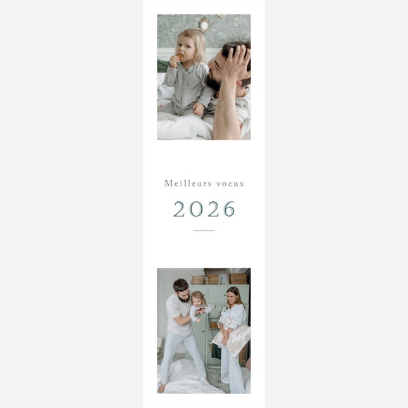 Carte de voeux Meilleurs voeux ! magnet réf.N200565