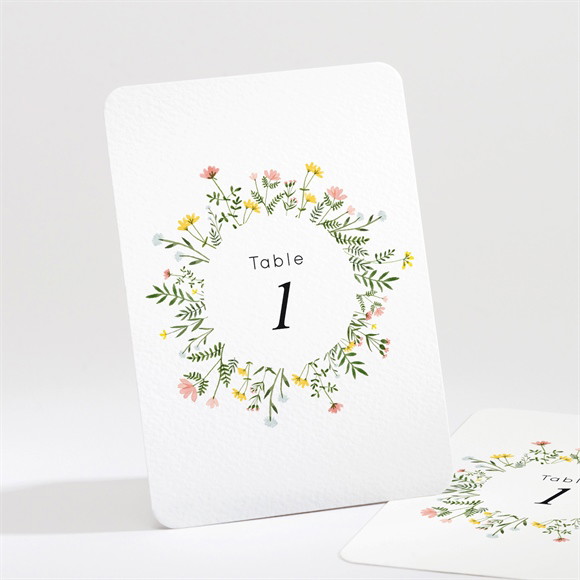 Numéro de table mariage Joie Champetre réf.N211620
