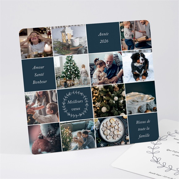 Carte de voeux Multiples photos réf.N311251