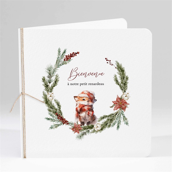 Faire-part naissance Hiver réf.N451573