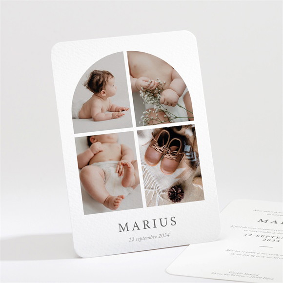 Faire-part naissance Fenêtre sur la vie réf.N211631