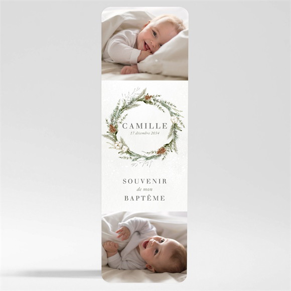 Signet baptême L'hiver réf.N200568