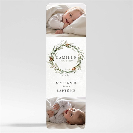 Signet baptême l'hiver