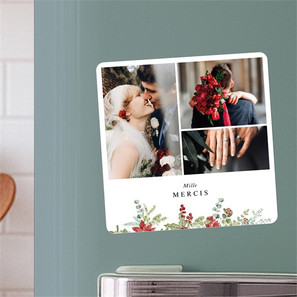 Remerciement mariage Douce subtilité réf.N35049