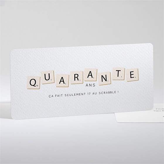 Invitation anniversaire jeux