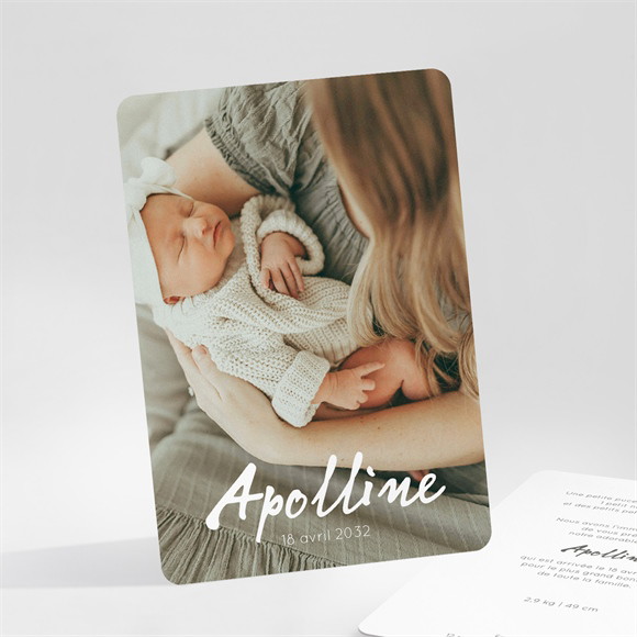 Faire-part naissance Mon joli prénom réf.N251160