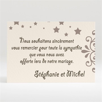 Remerciement mariage montage photo humouristique