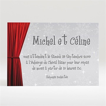 Carton d'invitation mariage carte invitation originale