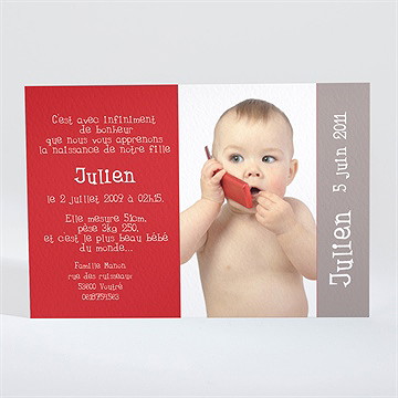 Faire-part naissance faire-part naissance