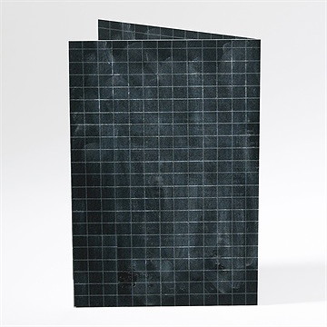 Menu mariage au tableau ! - Dos du menu