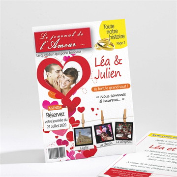 Faire-part mariage humour et originalité