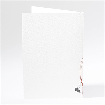 Menu mariage en action - Dos du menu