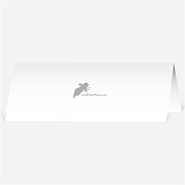 Marque-place mariage en action - Dos du marque-place