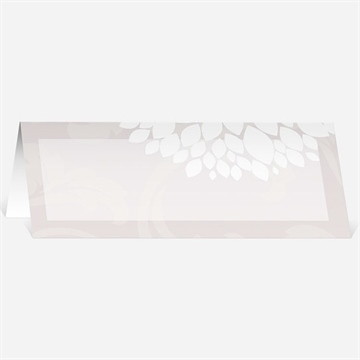 Marque-place mariage oui avec prénoms mariés