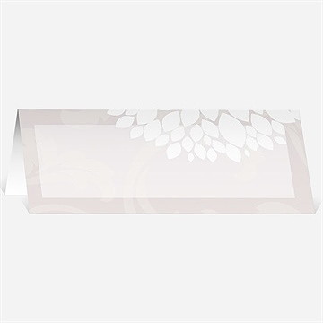 Marque-place mariage oui avec prénoms mariés