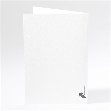 Menu mariage love actually - Dos du menu