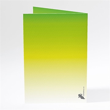 Menu mariage scènes de mariage originales - Dos du menu