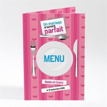 Menu mariage un mariage vraiment parfait