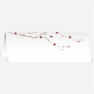 Marque-place mariage jolie carte invitation mariage