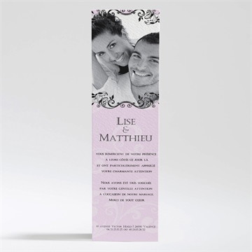 Remerciement mariage joli médaillon vintage