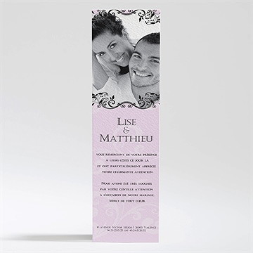 Remerciement mariage joli médaillon vintage