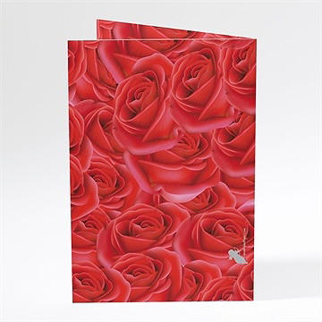 Menu mariage nos deux colombes - Dos du menu