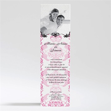 Remerciement mariage tenue de gala