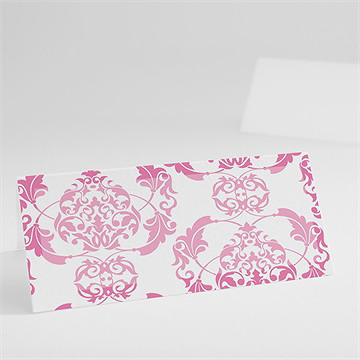 Marque-place mariage tenue de gala