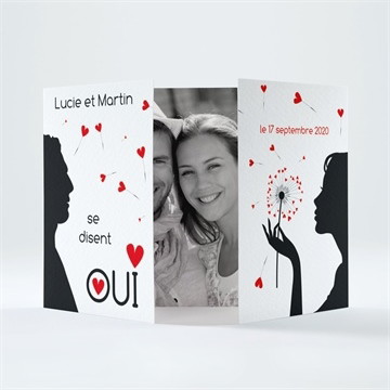 Carte 2 volets - paysage