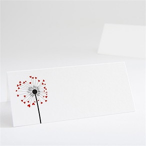 Marque-place mariage un oui en photo