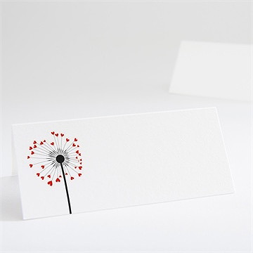 Marque-place mariage un oui en photo