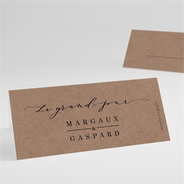 Marque-place mariage vélo vintage