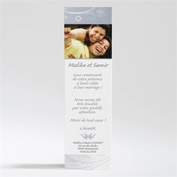 Remerciement mariage mariage authentique