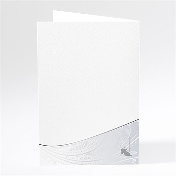 Menu mariage mariage authentique - Dos du menu