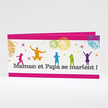 Faire-part mariage c est la fete