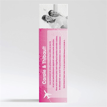 Remerciement mariage embarquement immédiat