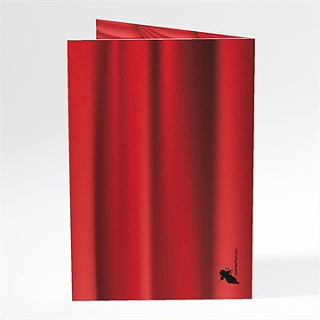 Menu mariage dans le cadre - Dos du menu