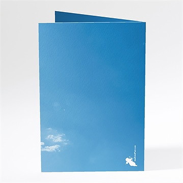 Menu mariage le fil à linge mariage - Dos du menu