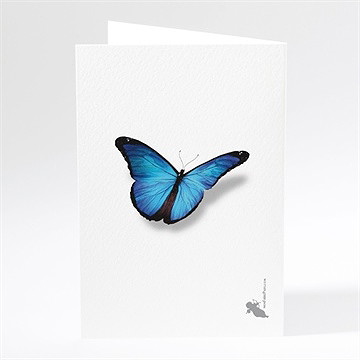 Menu mariage poétique et original - Dos du menu